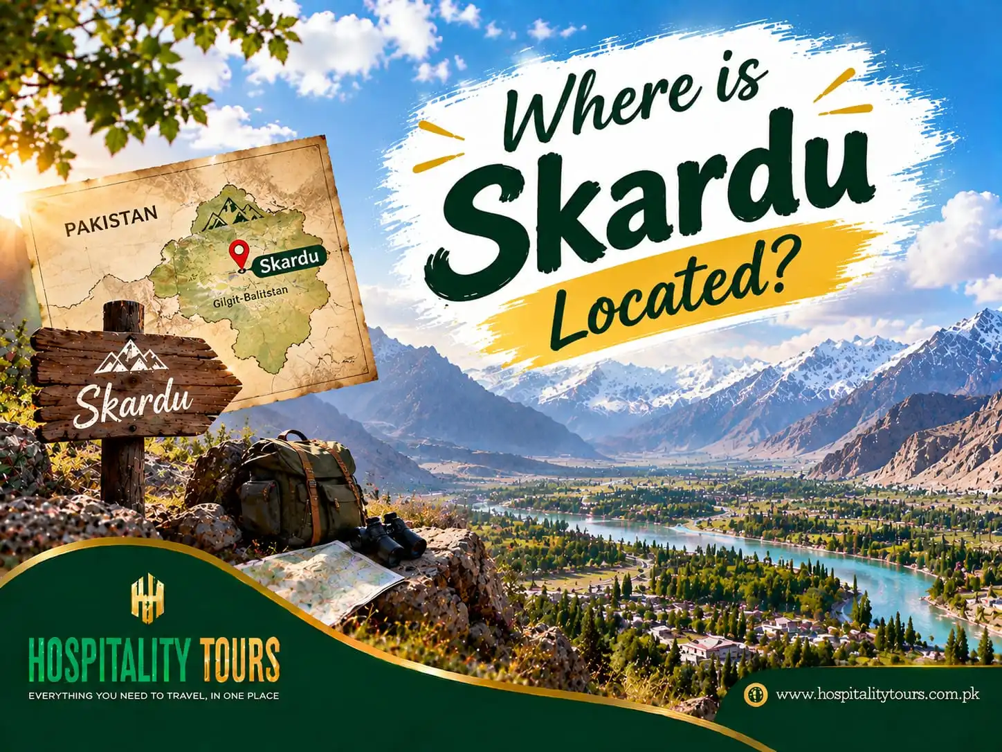 Where is Skardu located?
