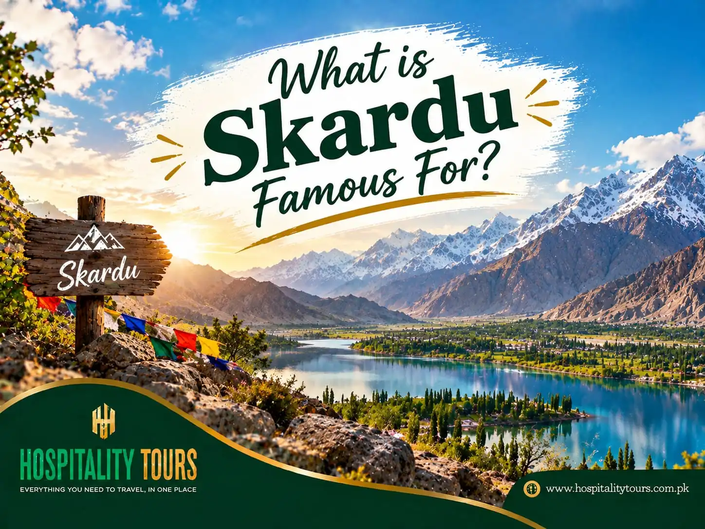 What is Skardu famous for?